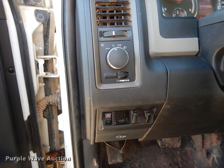 image for item DJ8094 2012 Dodge Ram 5500HD  Crew Cab flatbed truck