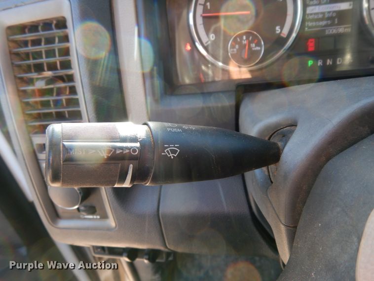 image for item DJ8094 2012 Dodge Ram 5500HD  Crew Cab flatbed truck