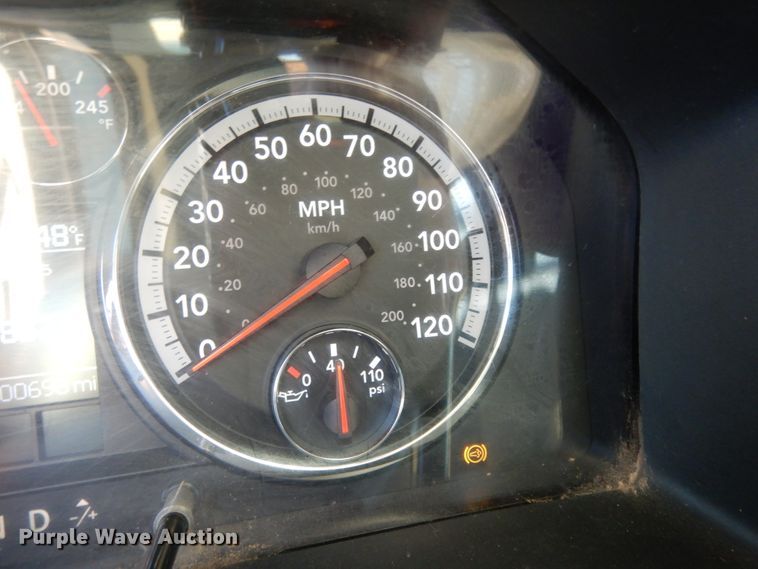 image for item DJ8094 2012 Dodge Ram 5500HD  Crew Cab flatbed truck