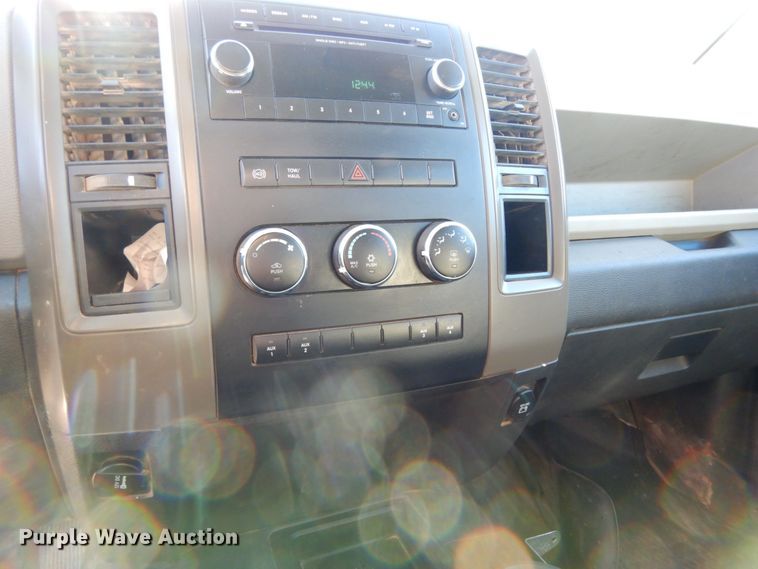 image for item DJ8094 2012 Dodge Ram 5500HD  Crew Cab flatbed truck