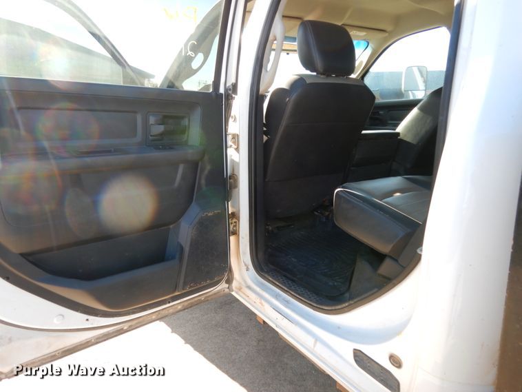 image for item DJ8094 2012 Dodge Ram 5500HD  Crew Cab flatbed truck