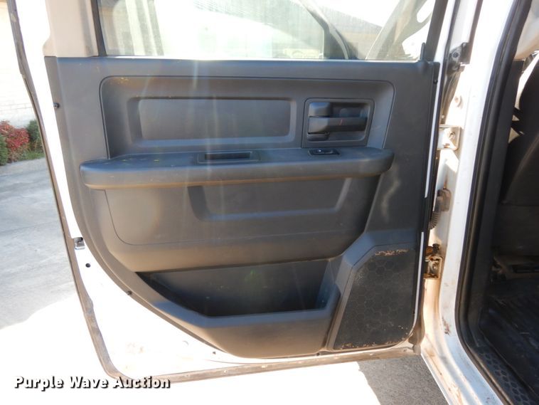 image for item DJ8094 2012 Dodge Ram 5500HD  Crew Cab flatbed truck