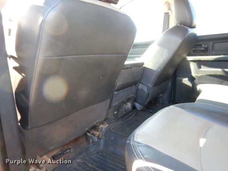 image for item DJ8094 2012 Dodge Ram 5500HD  Crew Cab flatbed truck