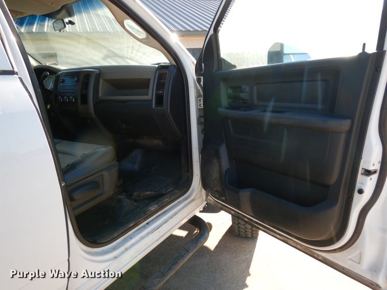 image for item DJ8094 2012 Dodge Ram 5500HD  Crew Cab flatbed truck