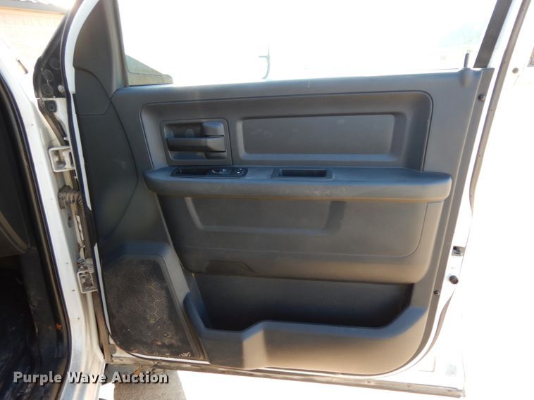 image for item DJ8094 2012 Dodge Ram 5500HD  Crew Cab flatbed truck