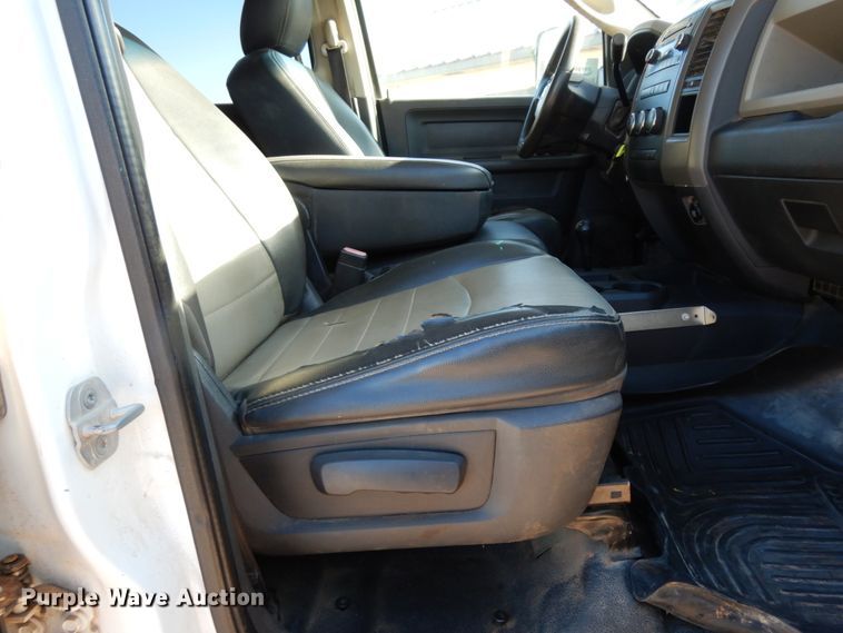 image for item DJ8094 2012 Dodge Ram 5500HD  Crew Cab flatbed truck