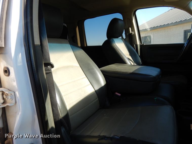 image for item DJ8094 2012 Dodge Ram 5500HD  Crew Cab flatbed truck