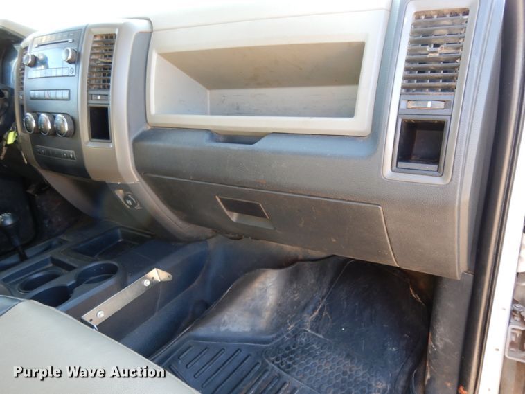 image for item DJ8094 2012 Dodge Ram 5500HD  Crew Cab flatbed truck