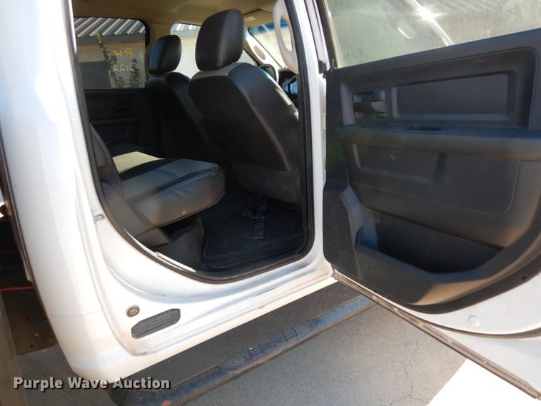 image for item DJ8094 2012 Dodge Ram 5500HD  Crew Cab flatbed truck