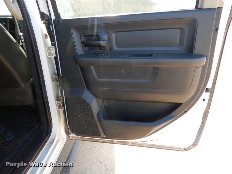 image for item DJ8094 2012 Dodge Ram 5500HD  Crew Cab flatbed truck