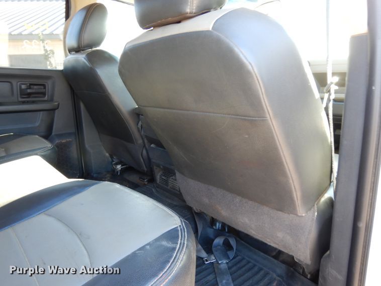 image for item DJ8094 2012 Dodge Ram 5500HD  Crew Cab flatbed truck