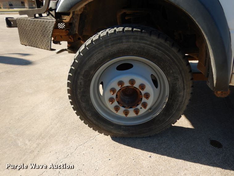 image for item DJ8094 2012 Dodge Ram 5500HD  Crew Cab flatbed truck