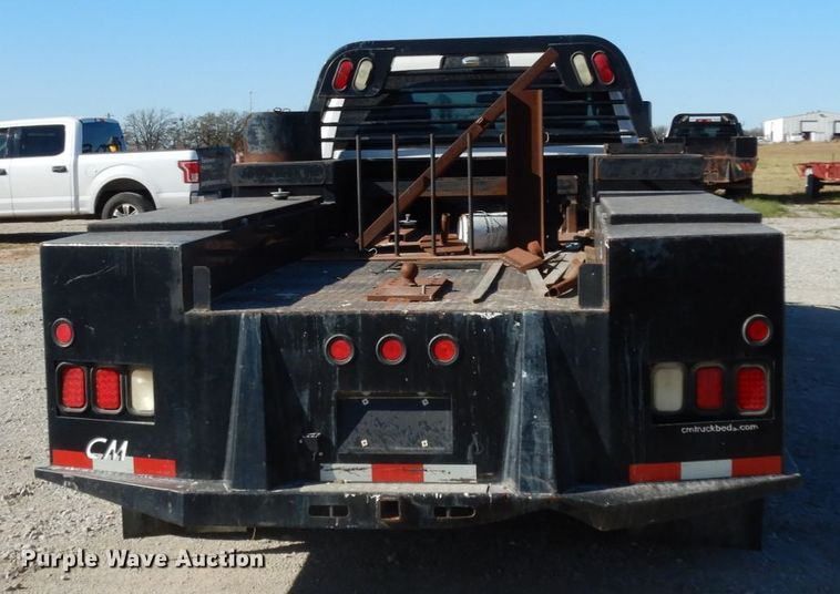 image for item DJ8098 2011 Dodge Ram 5500HD  Crew Cab flatbed truck