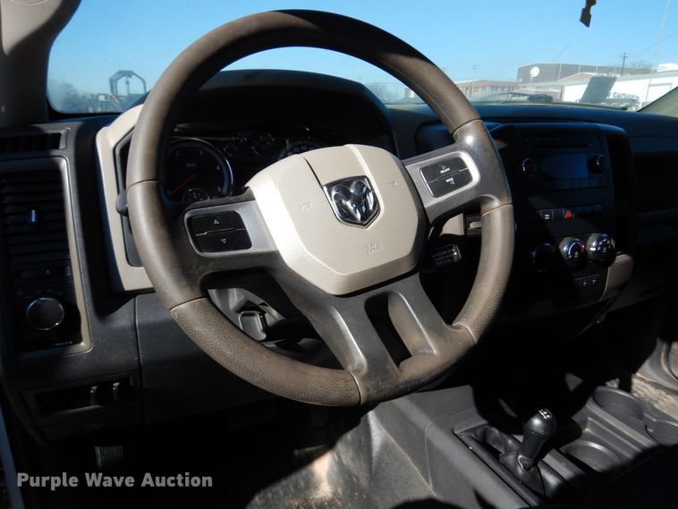 image for item DJ8098 2011 Dodge Ram 5500HD  Crew Cab flatbed truck