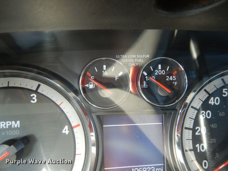 image for item DJ8098 2011 Dodge Ram 5500HD  Crew Cab flatbed truck