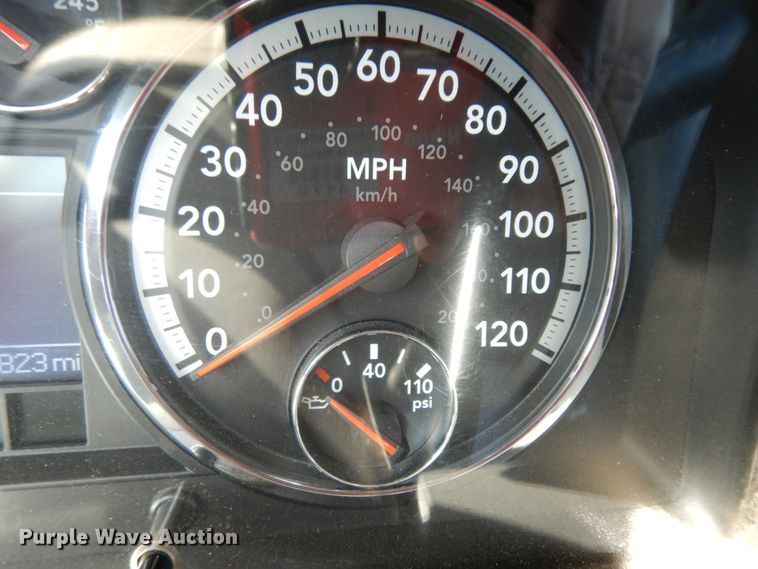 image for item DJ8098 2011 Dodge Ram 5500HD  Crew Cab flatbed truck