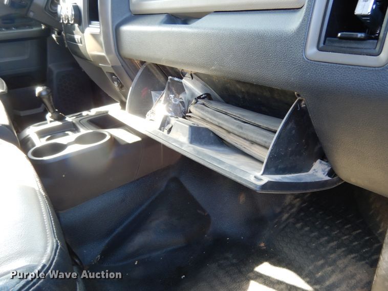 image for item DJ8098 2011 Dodge Ram 5500HD  Crew Cab flatbed truck