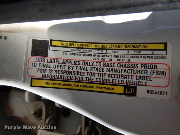 image for item DJ8098 2011 Dodge Ram 5500HD  Crew Cab flatbed truck