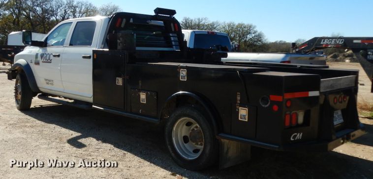 image for item DJ8117 2011 Dodge Ram 5500HD  flatbed truck