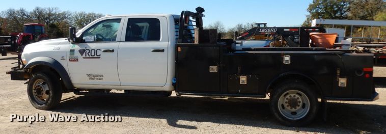 image for item DJ8117 2011 Dodge Ram 5500HD  flatbed truck