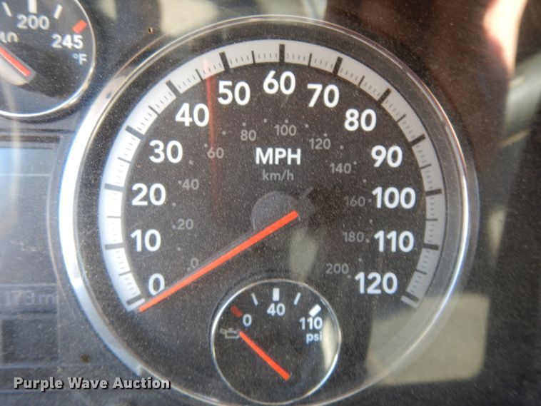 image for item DJ8117 2011 Dodge Ram 5500HD  flatbed truck