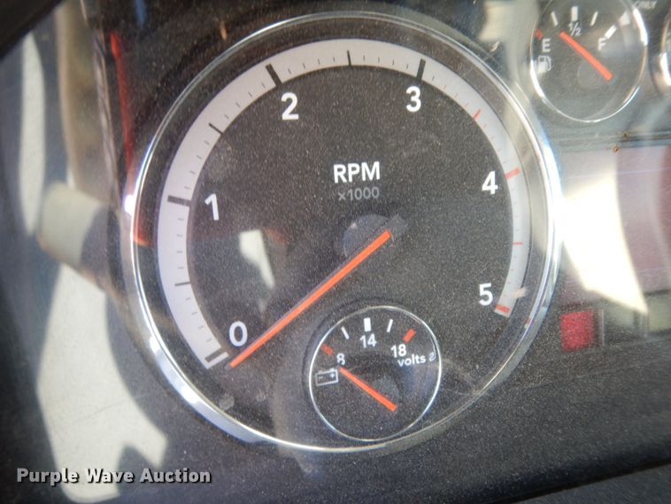 image for item DJ8117 2011 Dodge Ram 5500HD  flatbed truck