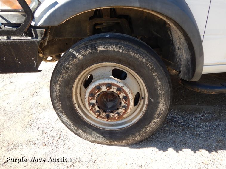 image for item DJ8117 2011 Dodge Ram 5500HD  flatbed truck