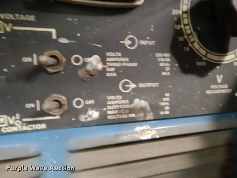 image for item DL2551 Miller Deltaweld 650 welder