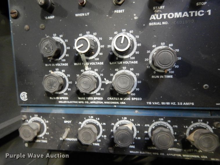 image for item DL2551 Miller Deltaweld 650 welder