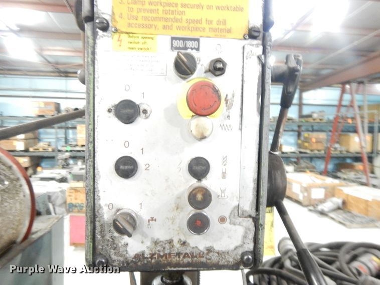 image for item DL2552 1989 Alzmetall drill press