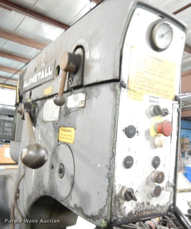 image for item DL2552 1989 Alzmetall drill press