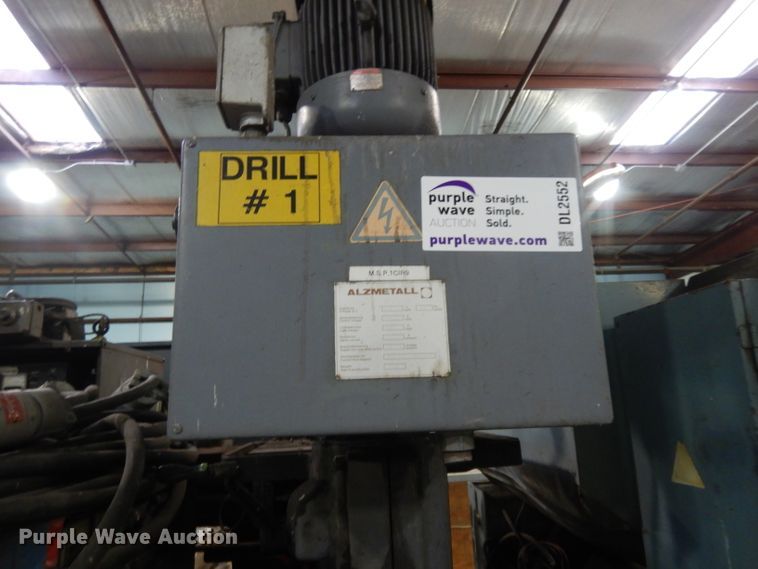 image for item DL2552 1989 Alzmetall drill press