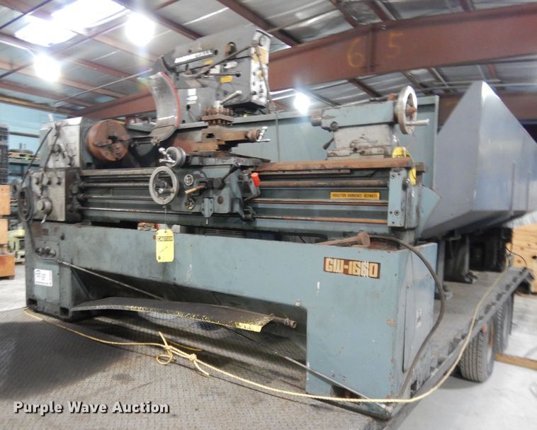 image for item DL2553 1991 Goodway GW1660 engine lathe