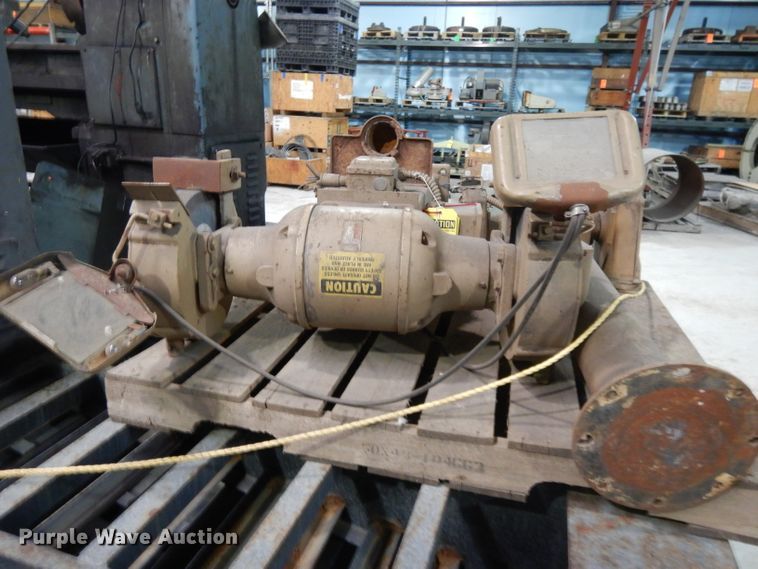 image for item DL2554 (2) Standard Electric bench grinders
