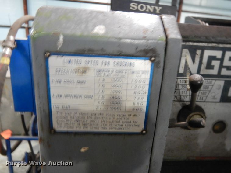 image for item DL2555 1980 Kingston HL3000 lathe