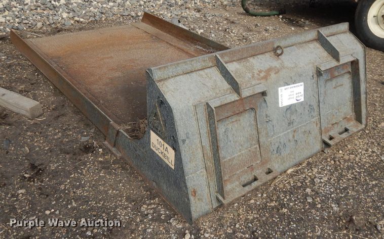 image for item DL2560 Dymax Duckbill skid steer bucket