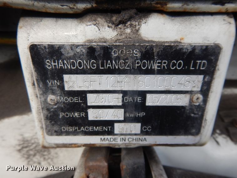 image for item DL2562 2008 Liangzi LZ970-E  mini truck