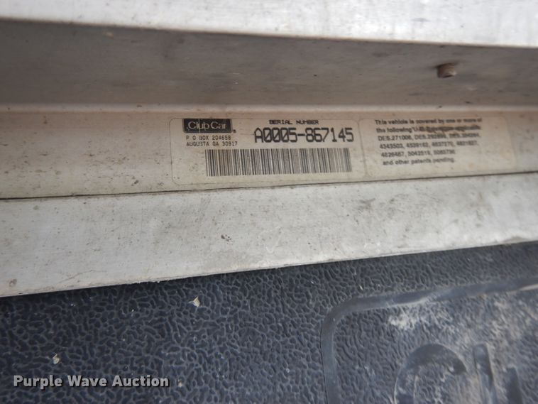 image for item DL2573 (3) Club Car golf carts