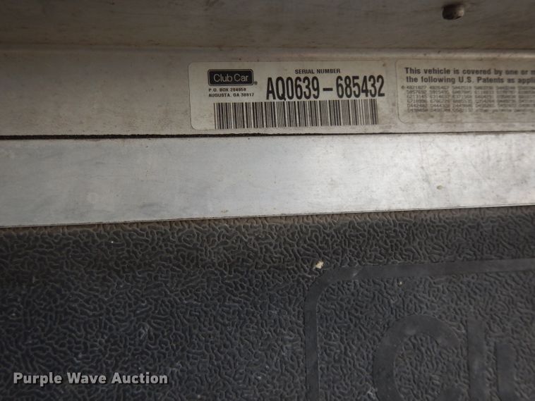 image for item DL2575 (2) golf carts