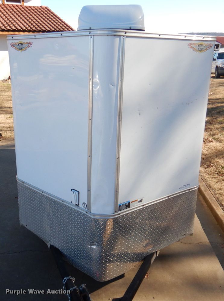 image for item DY9645 2014 H&H enclosed cargo trailer