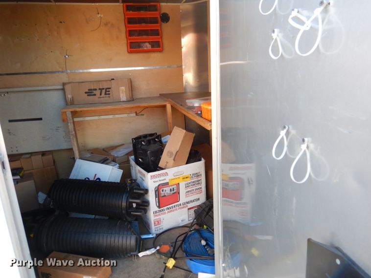 image for item DY9645 2014 H&H enclosed cargo trailer