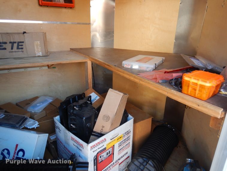 image for item DY9645 2014 H&H enclosed cargo trailer