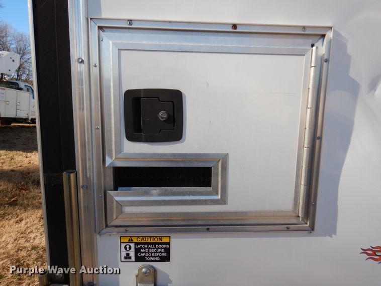 image for item DY9645 2014 H&H enclosed cargo trailer