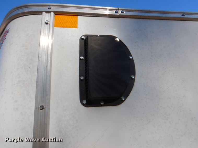 image for item DY9645 2014 H&H enclosed cargo trailer