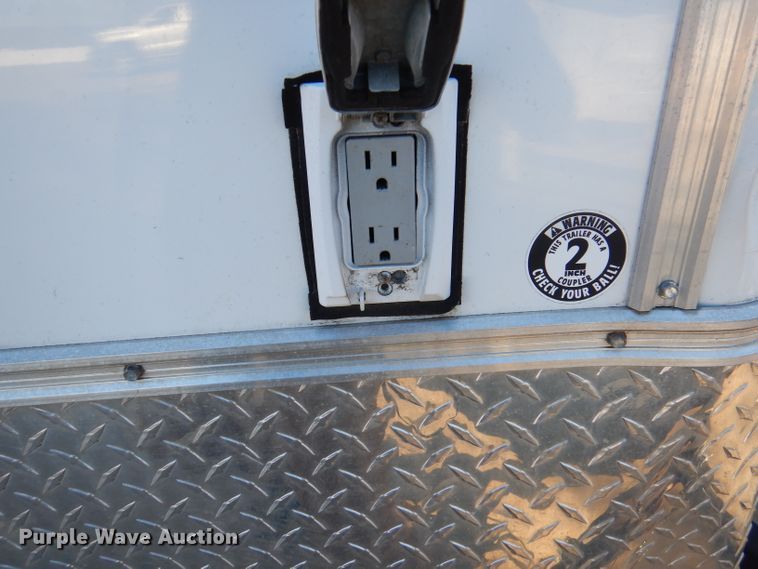 image for item DY9645 2014 H&H enclosed cargo trailer