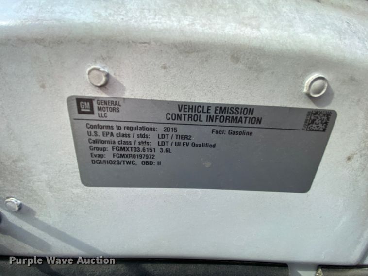 image for item EL9658 2015 Buick Enclave