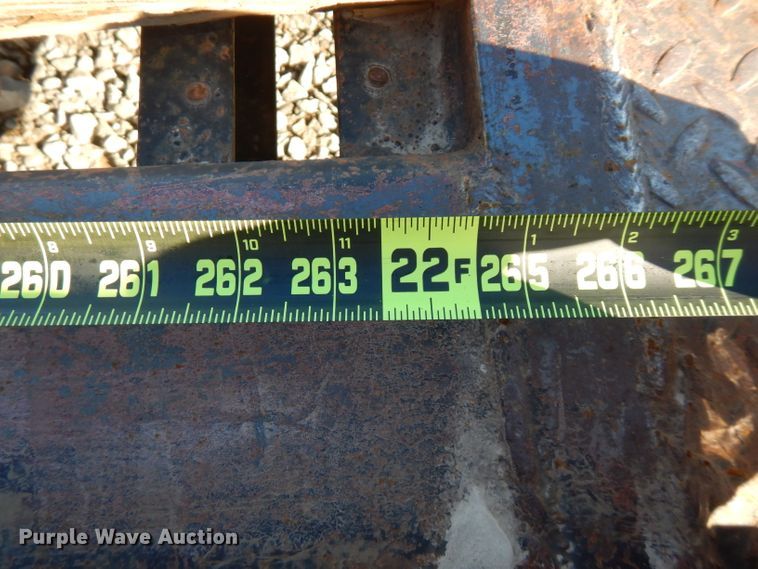 image for item FW9944 2012 Belshe TB14 tilt deck equipment trailer