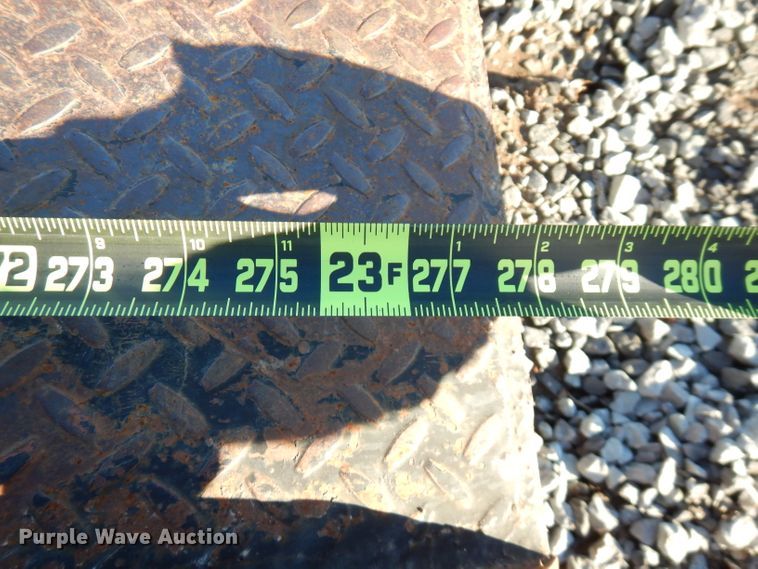 image for item FW9944 2012 Belshe TB14 tilt deck equipment trailer