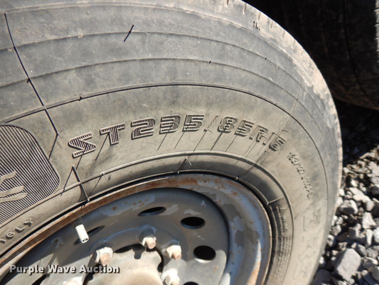 image for item FW9944 2012 Belshe TB14 tilt deck equipment trailer