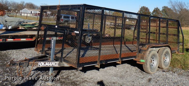 image for item FW9947 2003 Performance utility trailer